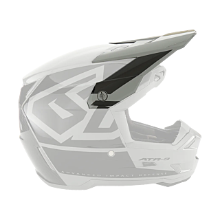 6D Helmklep ATR-3 Hex - Zwart