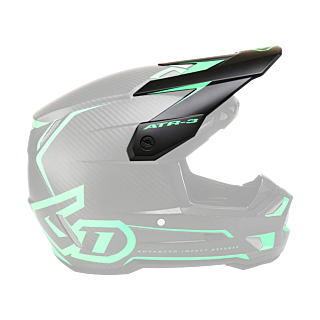 6D Helmklep ATR-3 Nova - Neon Groen