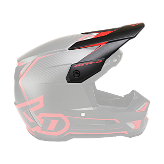 6D Helmklep ATR-3 Nova - Rood