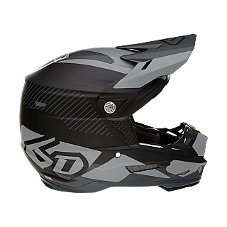 6D Kinder Crosshelm ATR-2Y Fusion - Zwart