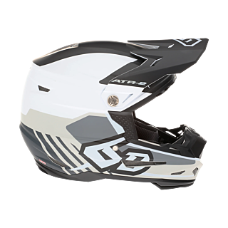 6D Kinder Crosshelm ATR-2Y Target - Wit