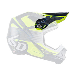 6D Kinder Helmklep ATR-1Y Avenger - Neon Geel