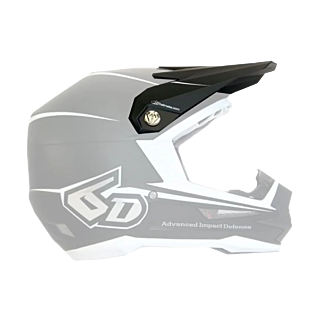 6D Kinder Helmklep ATR-1Y Stealth Graphic - Mat Zwart