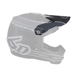 6D Kinder Helmklep ATR-2Y Danger Boy - Mat Zwart