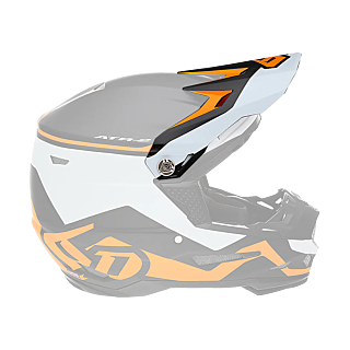 6D Kinder Helmklep ATR-2Y Drive - Neon Oranje