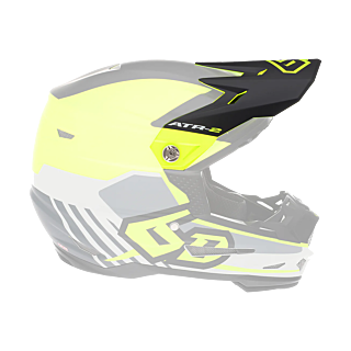 6D Kinder Helmklep ATR-2Y Target - Neon Geel