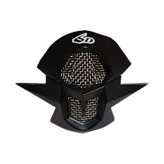 6D Mondstuk ATR-1 Pilot - Electric Rood / Wit