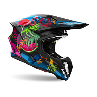 Airoh Crosshelm Twist 3 Amazonia - Glans Multi