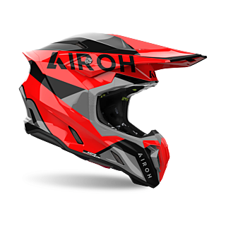 Airoh Crosshelm Twist 3 King - Glans Rood