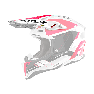 Airoh Helmklep Aviator 3 Saber - Glans Rood