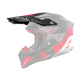 Airoh Helmklep Aviator 3 Spin - Mat Rood