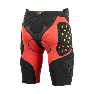 Alpinestars Beschermingsbroek Kort Sequence Pro - Zwart / Rood