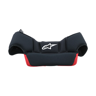 Alpinestars Binnenvoering Crown Pad S-M8 / S-M10 - Zwart / Rood