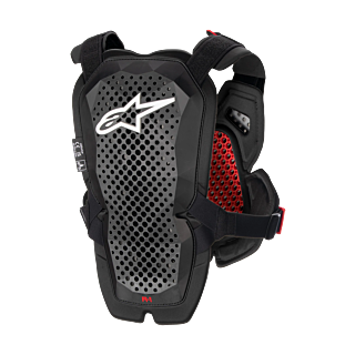 Alpinestars Bodyprotector A-1 Pro - Antraciet / Zwart / Rood