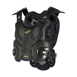 Alpinestars Bodyprotector A-1 - Zwart / Antraciet
