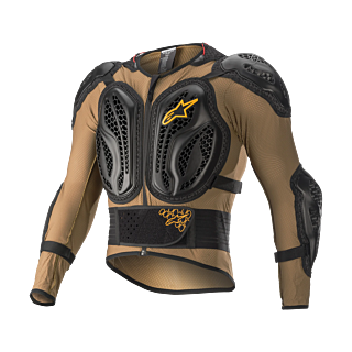 Alpinestars Bodyprotector Vest Bionic Action - Camel / Zwart