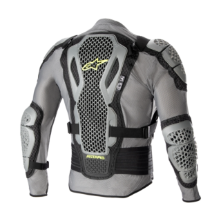 Alpinestars Bodyprotector Vest Bionic Action V2 - Grijs / Zwart / Fluo Geel