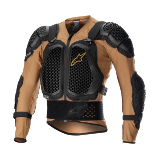 Alpinestars Bodyprotector Vest Bionic Action V2 - Sand / Zwart / Tangerine