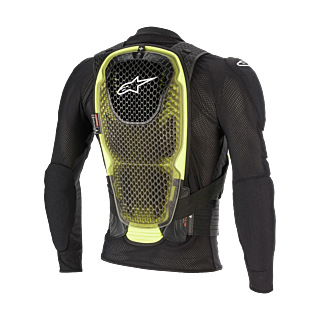 Alpinestars Bodyprotector Vest Zacht Bionic Pro V2 - Zwart / Geel / Fluo Geel