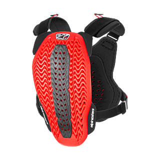 Alpinestars Bodyprotector Zacht A-5 Plasma - Zwart / Rood / Wit