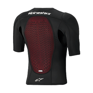 Alpinestars Bodyprotector Zacht Bionic Plasma LT Kort - Zwart / Wit