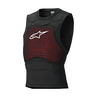 Alpinestars Bodyprotector Zacht Bionic Plasma LT - Zwart / Wit