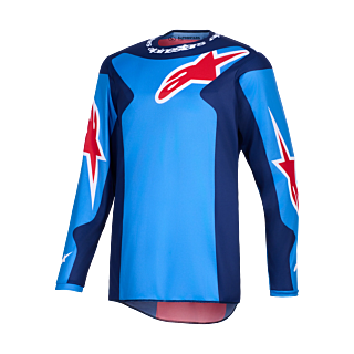 Alpinestars Crosskleding 2026 Fluid Grid - Blauw / Rood