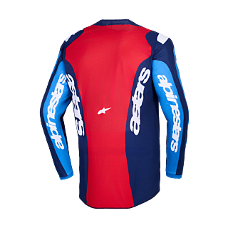 Alpinestars Cross Shirt 2026 Fluid Grid - Blauw / Rood