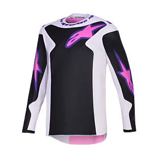 Alpinestars Crosskleding 2026 Fluid Grid - Zwart / Licht Grijs / Paars
