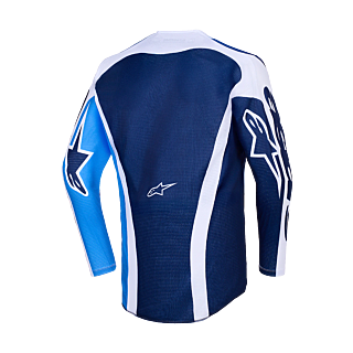 Alpinestars Cross Shirt 2026 Racer Air Portl - Ucla / Blauw / Wit