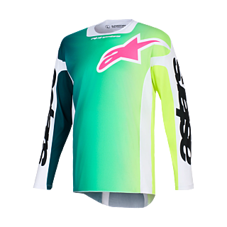 Alpinestars Crosskleding 2026 Racer Portl - Groen / Wit / Zwart