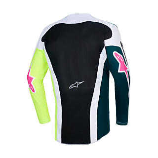 Alpinestars Cross Shirt 2026 Racer Portl - Groen / Wit / Zwart