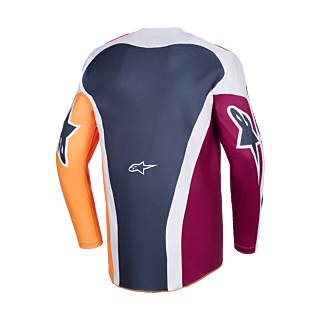 Alpinestars Cross Shirt 2026 Racer Portl - Rood / Licht Grijs / Donker Grijs