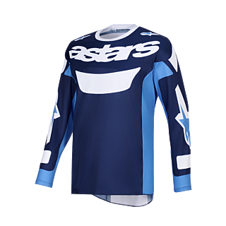 Alpinestars Cross Shirt 2026 Racer Riway - Ucla / Blauw / Wit