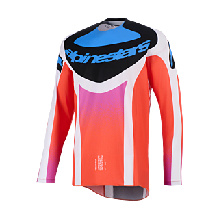 Alpinestars Crosskleding 2026 Techstar Knif - Licht Grijs / Fluo Oranje / Zwart