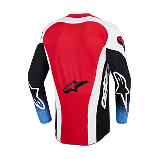 Alpinestars Cross Shirt 2026 Techstar Knif - Zwart / Wit / Rood