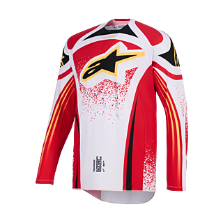 Alpinestars Crosskleding 2026 Techstar Nomur - Licht Grijs / Rood / Zwart