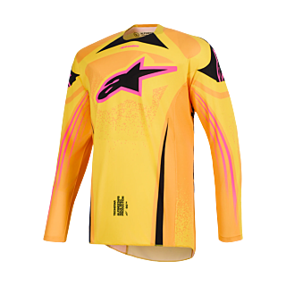 Alpinestars Crosskleding 2026 Techstar Nomur - Oranje / Geel / Roze