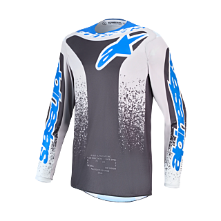 Alpinestars Cross Shirt 2027 Fluid Drag - Graystone / Licht Lilac / Ucla / Zwart