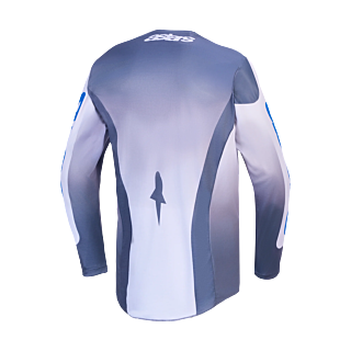 Alpinestars Cross Shirt 2027 Racer Amber - Ash Grijs / Licht Lilac / Ucla Blauw