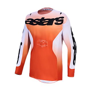 Alpinestars Cross Shirt 2027 Racer Amber - Cardinal Rood / Licht Lilac / Zwart
