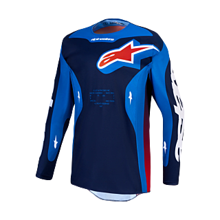 Alpinestars Crosskleding 2027 Racer Hunt - Strong Blauw / Deep Blauw / Fire Rood