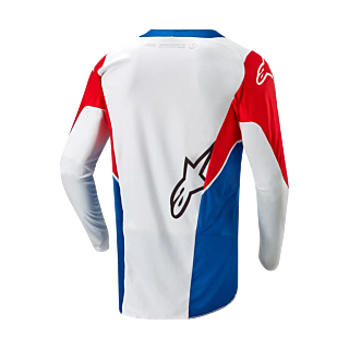 Alpinestars Cross Shirt 2027 Racer Iconic Honda - Wit / Blauw / Rood
