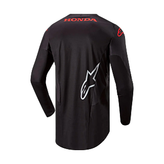 Alpinestars Cross Shirt 2027 Racer Iconic Honda - Zwart / Rood