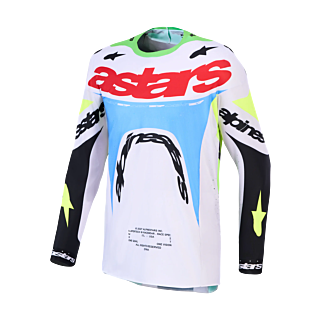 Alpinestars Crosskleding 2027 Supertech Dyna - Licht Lilac / Fluo Groen / Zwart