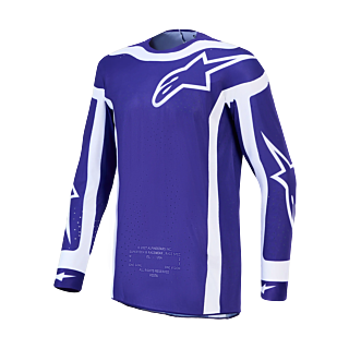 Alpinestars Cross Shirt 2027 Supertech Vesta - Deep Blauw / Wit