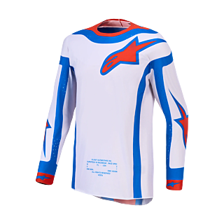 Alpinestars Cross Shirt 2027 Supertech Vesta - Licht Lilac / Cardinal Rood