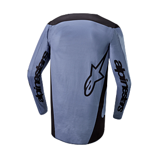 Alpinestars Cross Shirt Fluid Lurv - Licht Blauw / Zwart