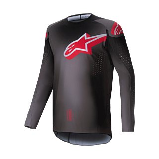 Alpinestars Crosskleding Supertech Lipan - Smoke / Rood
