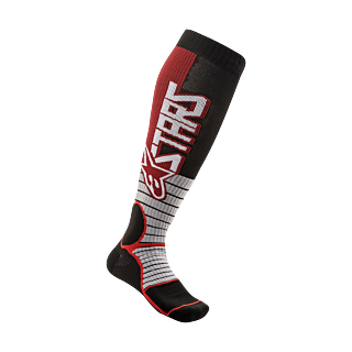 Alpinestars Cross Sokken MX PRO - Burgundy / Zwart